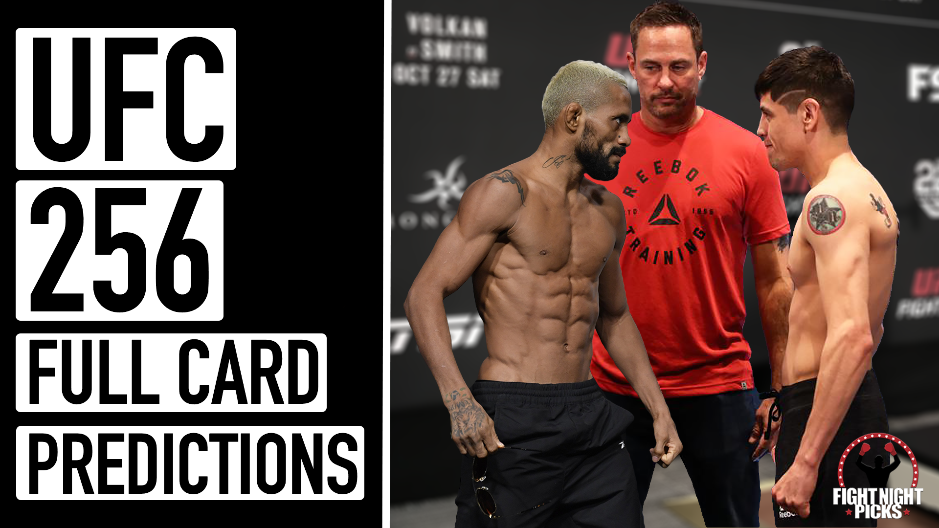 UFC 256: Figueiredo vs. Moreno Full Card Predictions - Fight Night Picks